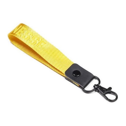 Auto Finesse Luxury Embossed Lanyard Short Yellow