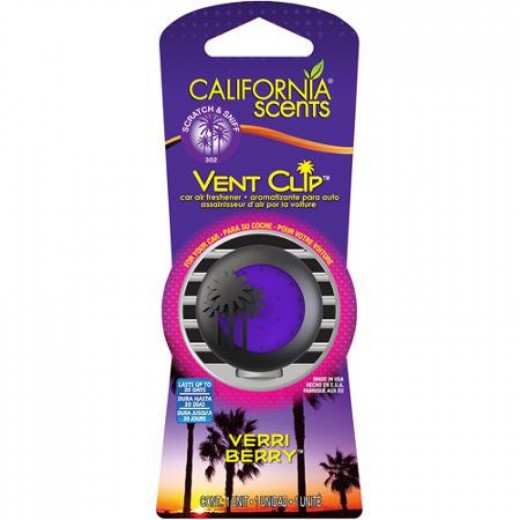 vôňa California Scents Vent Clip Verry Berry - čučoriedka