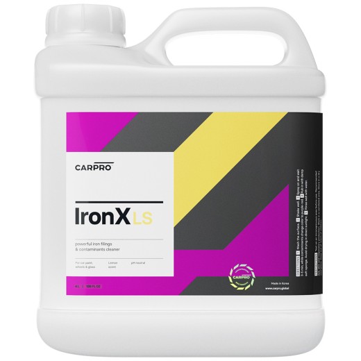 Odstraňovač vzdušnej hrdze s citrónovou vôňou CarPro IronX Lemon Scent (4 l)