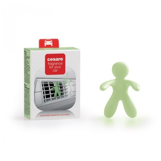 Pastelovo zelená vôňa do auta Mr&Mrs Fragrance Cesare Colonia (anti tobacco)