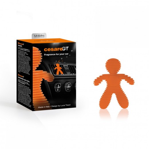 Oranžová vôňa do auta Mr&Mrs Fragrance Cesare GT Comfort Drive (spicy wood)