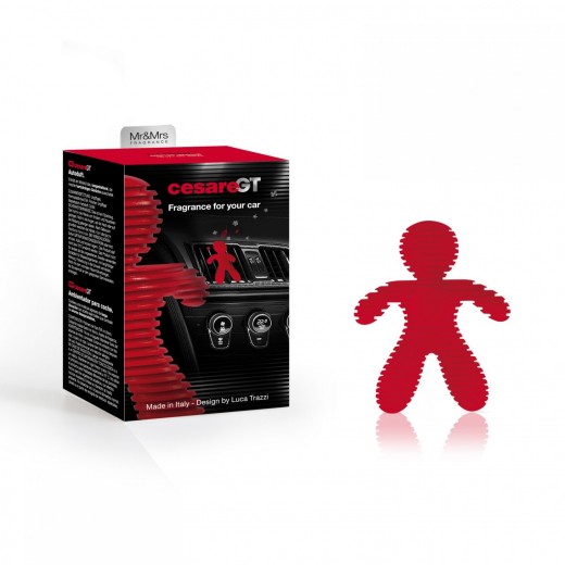 Červená vôňa do auta Mr&Mrs Fragrance Cesare GT GT Drive (citrus wood)