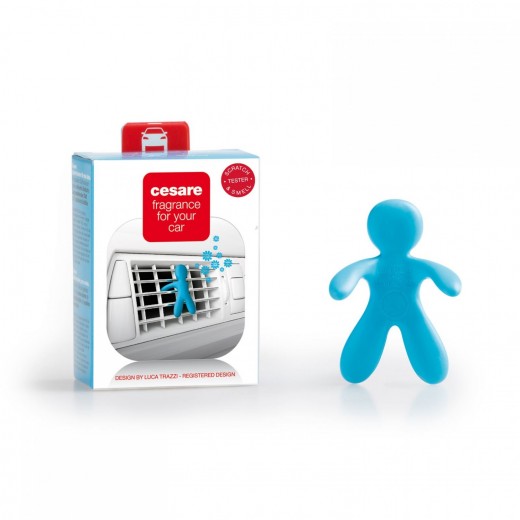 Svetlo modrá vôňa do auta Mr&Mrs Fragrance Cesare Ocean Breeze
