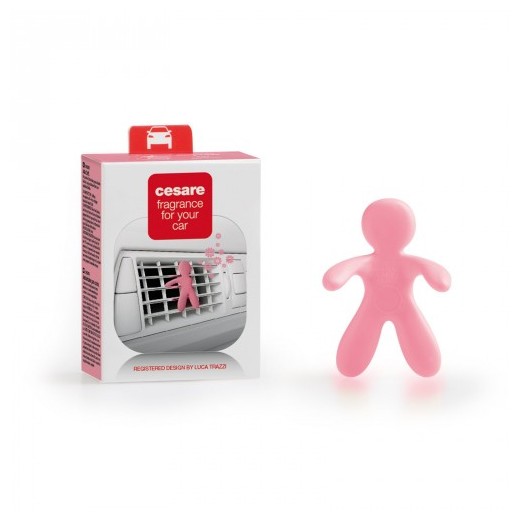 Pastelovo ružová vôňa do auta Mr&Mrs Fragrance Cesare Silky Rose