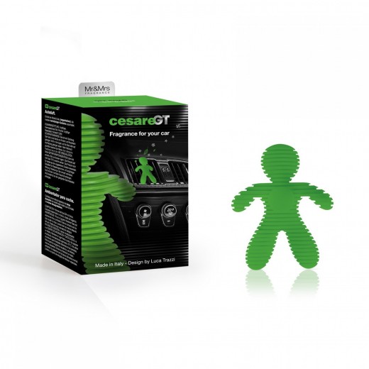 Zelená vôňa do auta Mr&Mrs Fragrance Cesare GT Off Road (aromatic wood)