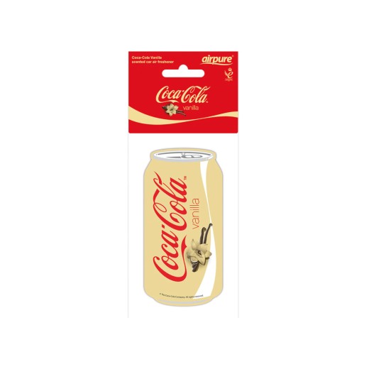 Osviežovač vzduchu Airpure Coca-Cola závesná vôňa, vôňa Coca Cola Vanilla - plechovka