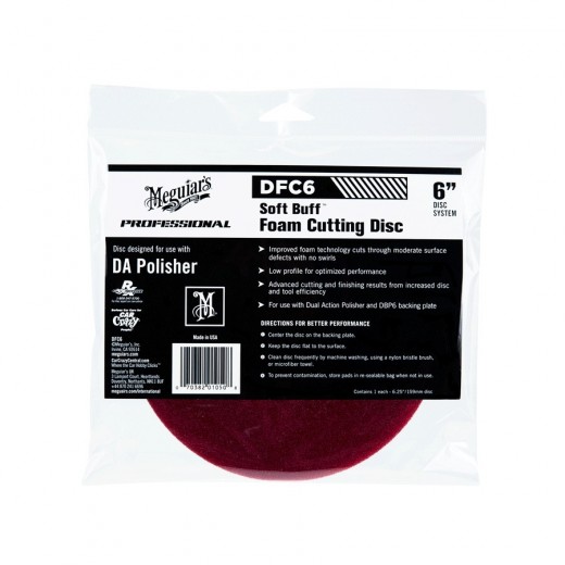 Korekčný kotúč Meguiar's Soft Buff Foam Cutting Disc 6