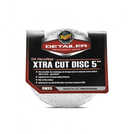 Extra abrazívny leštiaci kotúč Meguiar's DA Microfiber Xtra Cut Disc 5