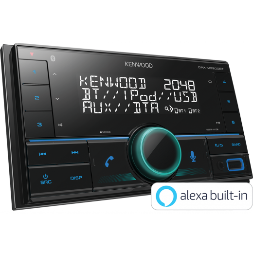 2DIN autorádio bez mechaniky Kenwood DPX-M3200BT