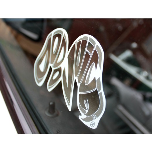 Samolepka Dodo Juice Logo Window Sticker Mono 68 x 125 mm