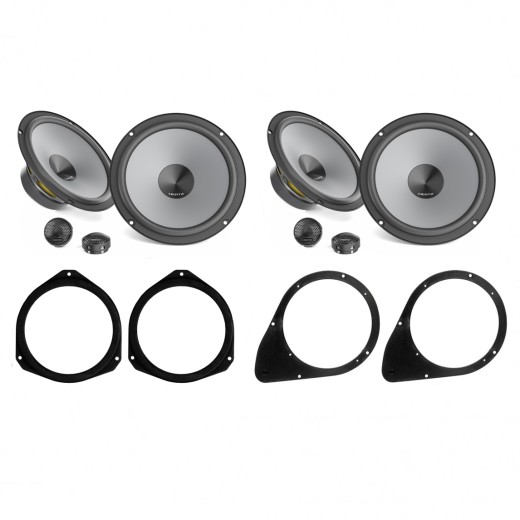 Reproduktory do Fiat 500X set č. 1