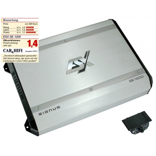 Zosilňovač ESX SIGNUM SE1200