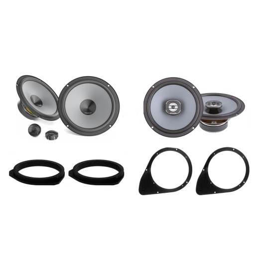 Reproduktory do Fiat 500 set č. 1