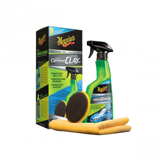 Sada na dekontamináciu laku Meguiar's Hybrid Ceramic Quik Clay Kit