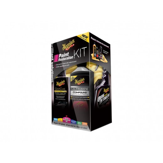 Kompletná sada autokozmetiky na obnovu starého laku Meguiars Paint Restoration Kit