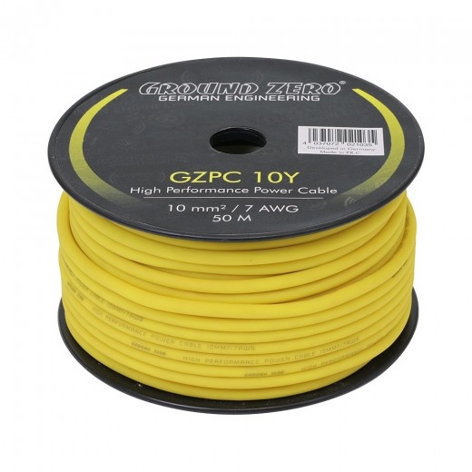 Napájací kábel Ground Zero GZPC 10Y metráž