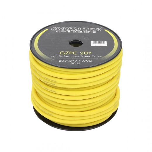 Napájací kábel Ground Zero GZPC 20Y metráž