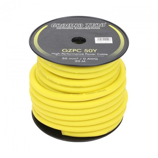 Napájací kábel Ground Zero GZPC 50Y metráž