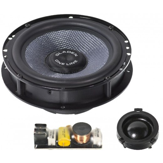 Reproduktory pre Volkswagen Golf IV, Bora, Passat Gladen One 165 Golf 4-RS