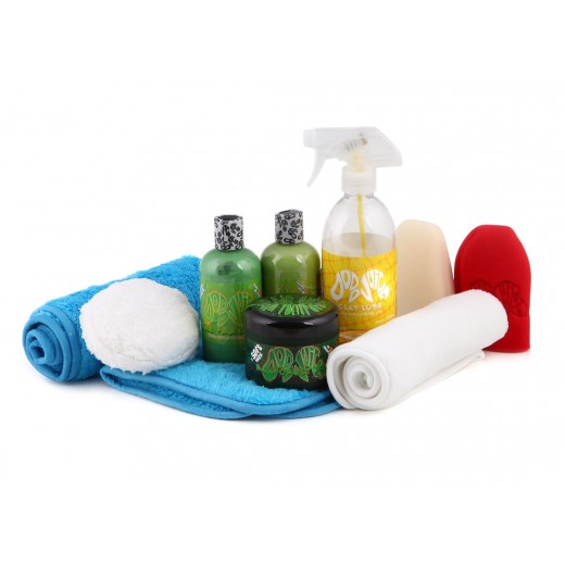 Sada autokozmetiky na ručné leštenie laku a nanesenie vosku Dodo Juice