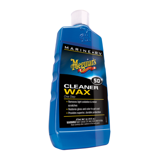 Meguiars One Step Boat / RV Cleaner Wax Liquid - (473 ml)