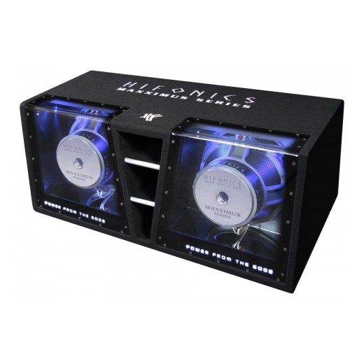 Výkonný subwoofer v boxu Hifonics MXZ12DUAL