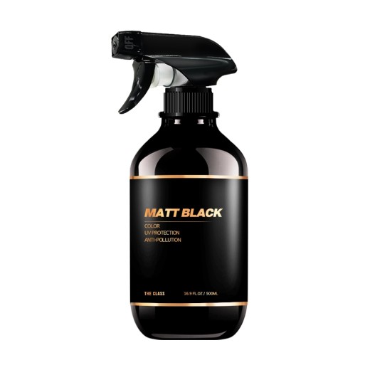 Prípravok na ošetrenie pneumatík a plastov The Class Matt Black (500 ml)