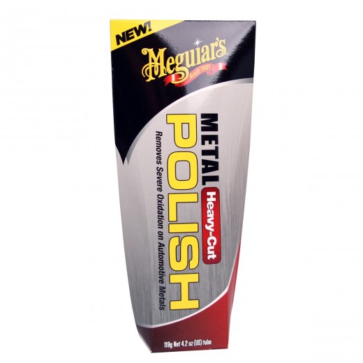 Meguiars Heavy-Cut Metal Polish - (119 g)