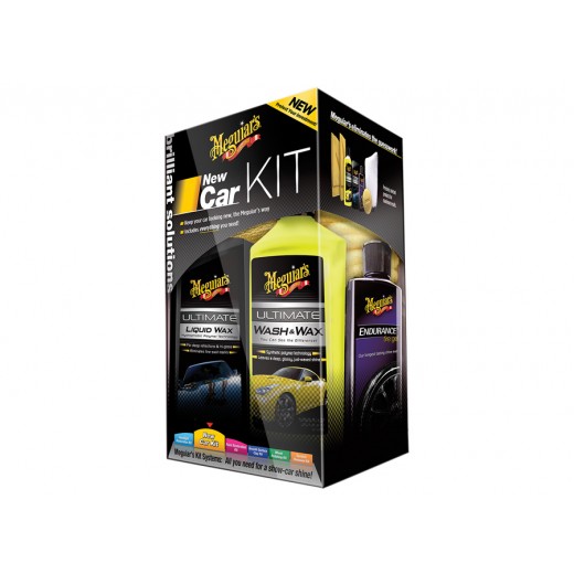 Kompletná sada autokozmetiky pre údržbu nového vozidla Meguiars New Car Kit