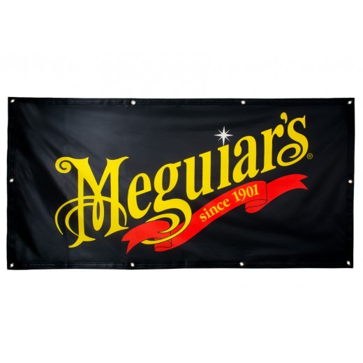 Vlajka s logom Meguiars