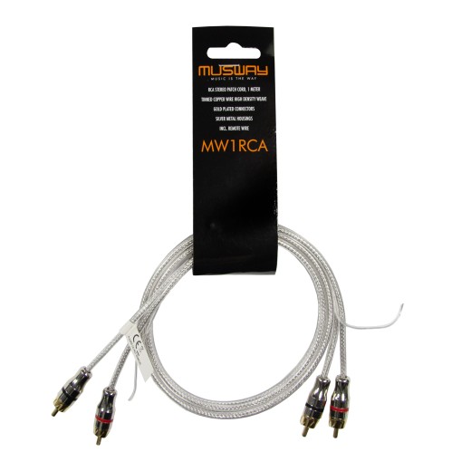 RCA kábel Musway MW1RCA