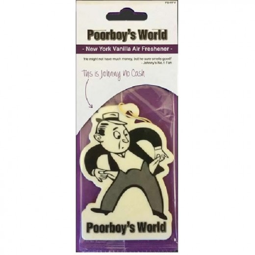 Poorboy 's Hanging Air Freshener - New York Vanilla