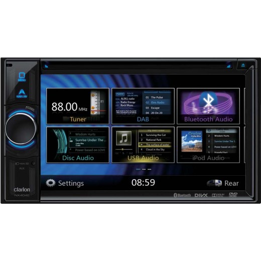 Autorádio CLARION NX 404E