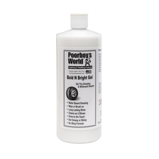 Lesk na pneu Poorboy's Bold and Bright Tire Dressing Gel (946 ml)
