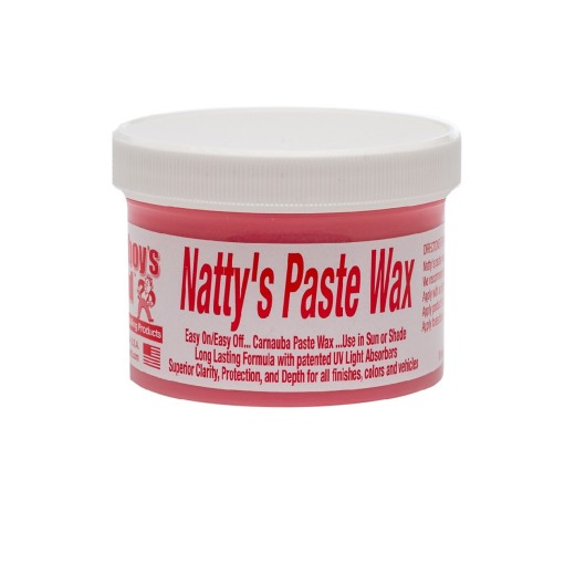 Vosk zvýrazňujúci hĺbku a lesk Poorboy's Natty's Paste Wax Red (227 g)