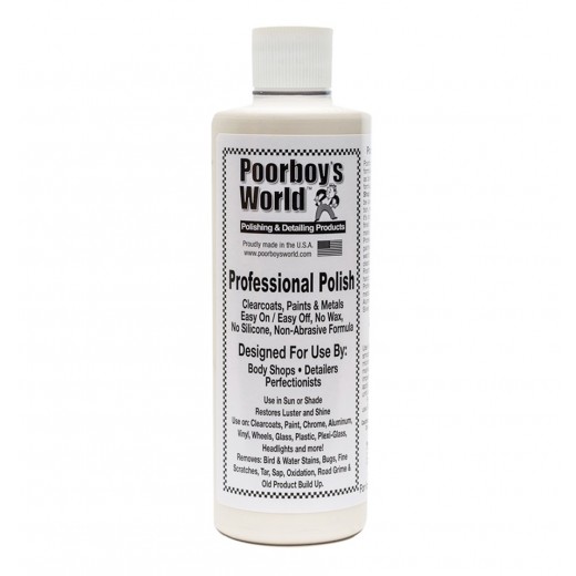 Jemný univerzálny čistič Poorboy's Professional Polish (473 ml)