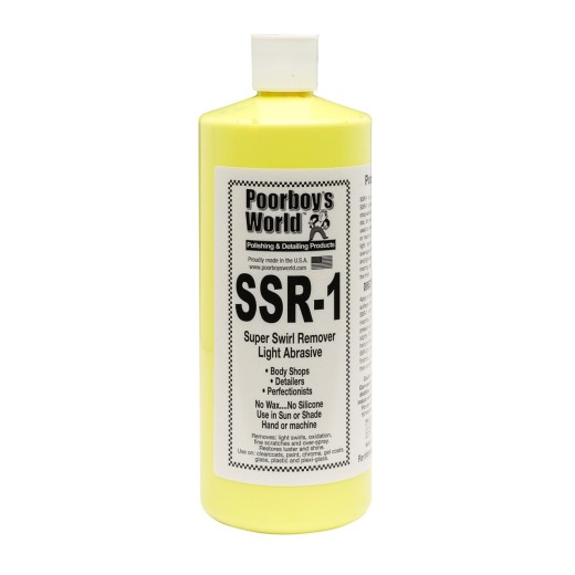 Najjemnejšia leštiaca pasta Poorboy's SSR 1 Light Abrasive Swirl Remover (946 ml)