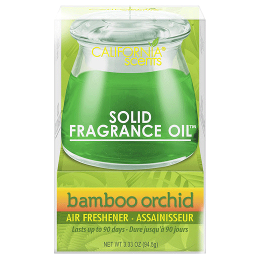 vôňa California Scents solid fragrance oil bambusové orchidea