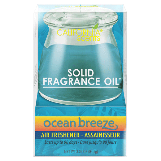 vôňa California Scents solid fragrance oil ocean breeze