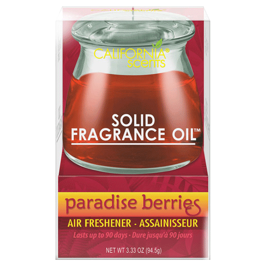 vôňa California Scents solid fragrance oil paradise berries