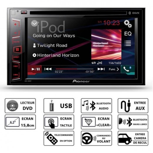 Autorádio Pioneer AVH-280BT