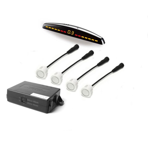 Parkovací asistent Steelmate PTS411M7 White