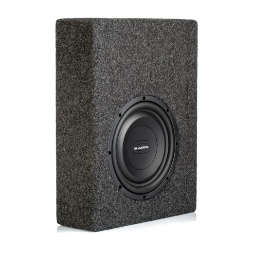Aktívny subwoofer v boxe Gladen RS-X 10 SLIM SB-CU-AC