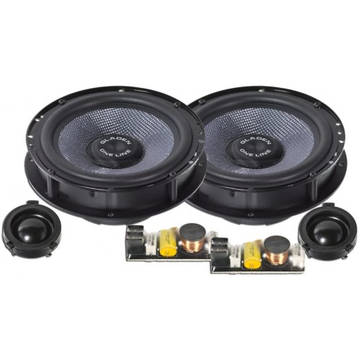 Reproduktory pre Volkswagen Golf IV, Bora, Passat Gladen One 165 Golf 4-M