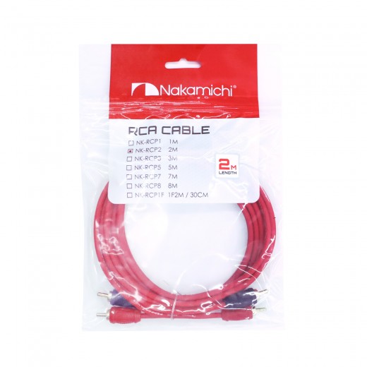 Signálový kábel Nakamichi NK-RCP2