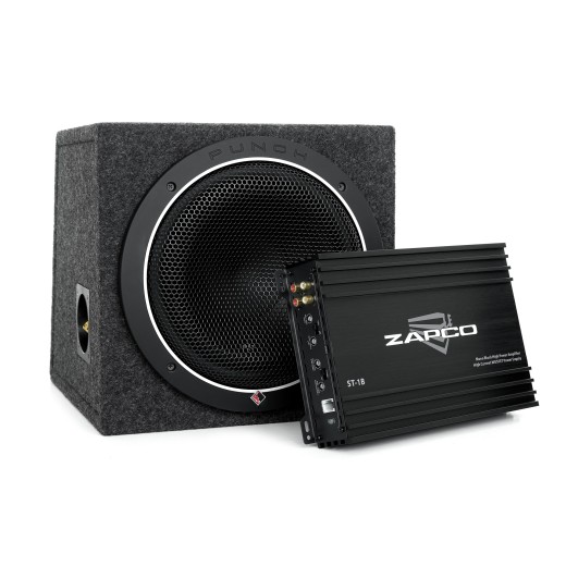 Ahifi set 18 (Rockford Fosgate P1S2-10 + Zapco ST-1B)