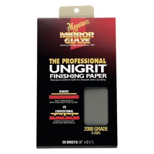 Brúsne papiere Meguiars Unigrit Finishing Paper - 2000 Grit6
