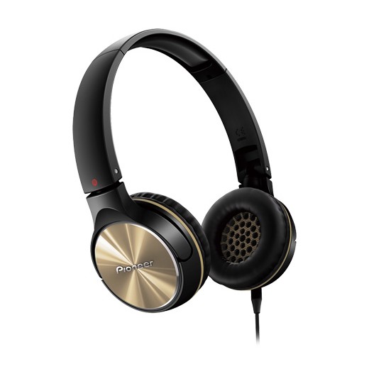 Náhlavné slúchadlá Pioneer SE-MJ532-N čierno-zlatá