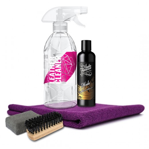 Sada na pravidelné čistenie kože v automobile