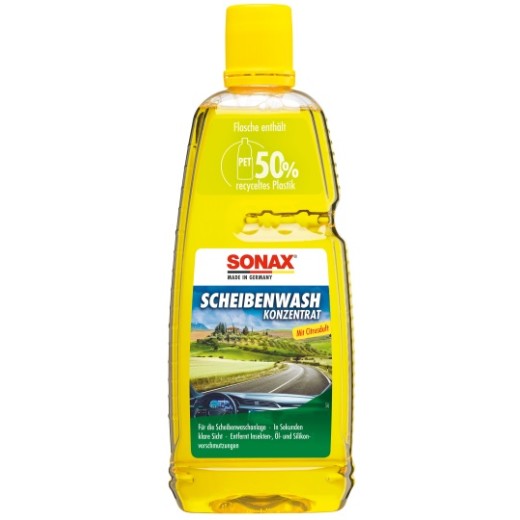 Sonax letná kvapalina do ostrekovačov - koncentrát 1:10 citrus - 1000 ml
